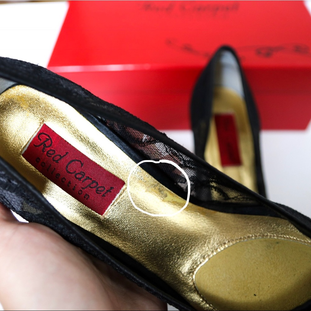 Red Carpet Collection Lace Heels - Picture 5 of 5